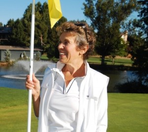 Barbara Hoffer Golfing